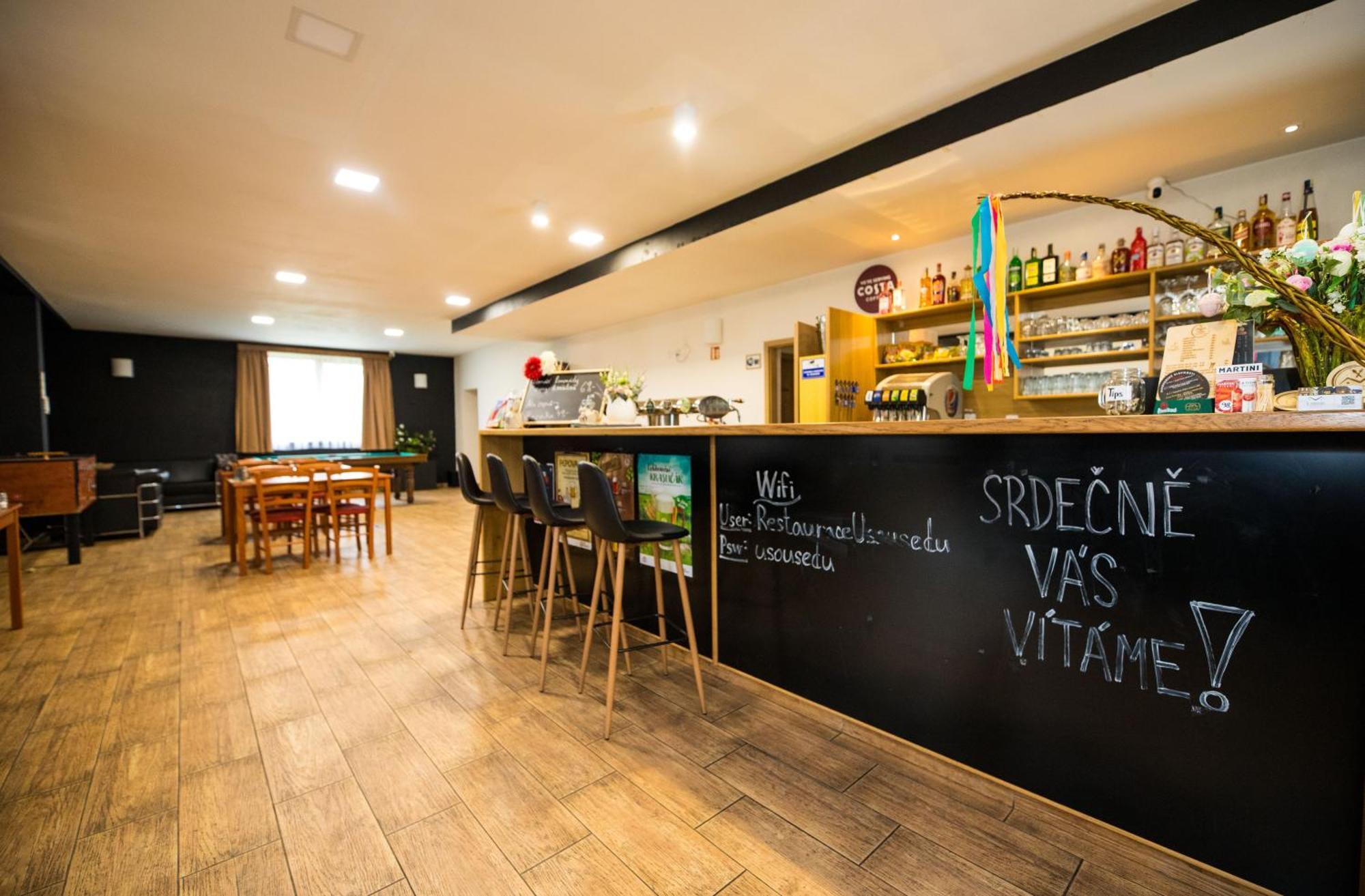 Penzion A Restaurace U Sousedu Strazny Zewnętrze zdjęcie